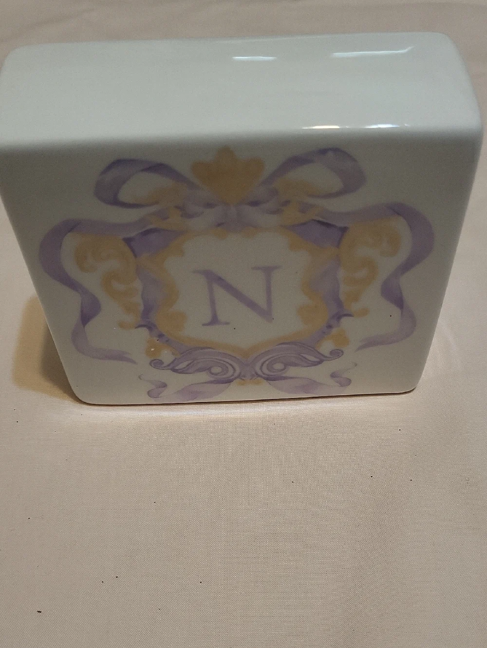 'N' Monogram Decor - Picture 1 of 6